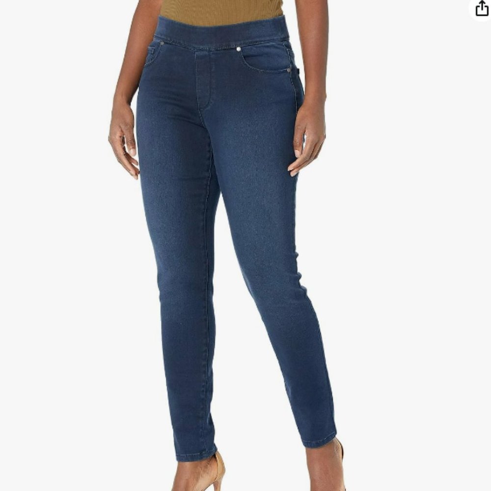 Gloria Vanderbilt Women's Avery Slim Pull On Pant Size 24W NWT